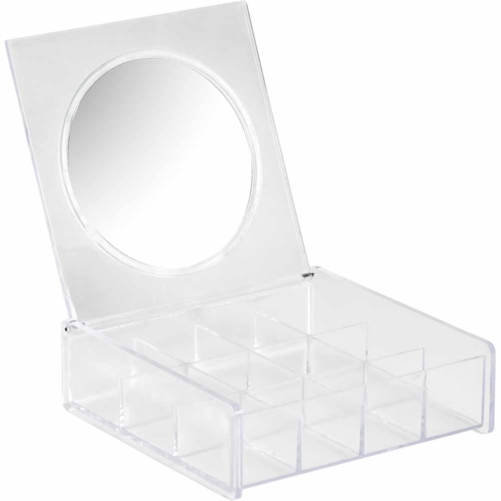 Wilko Cosmetic Box With Mirror Image 1