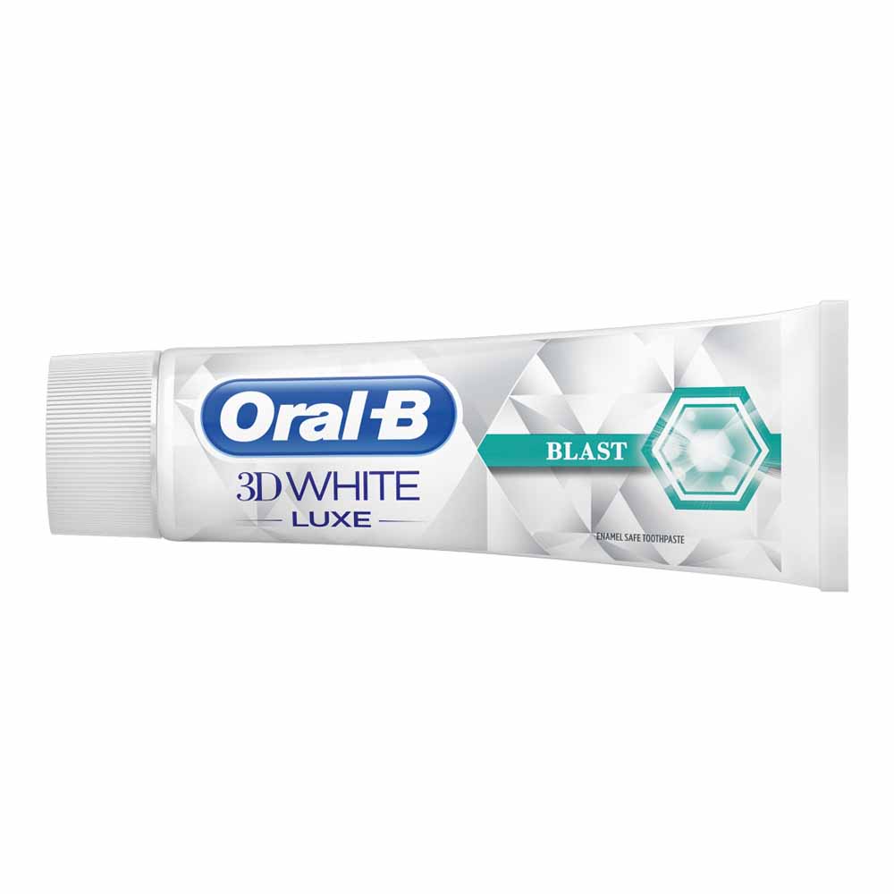 Oral-B 3D White Luxe Blast Whitening Toothpaste 75ml Image 3