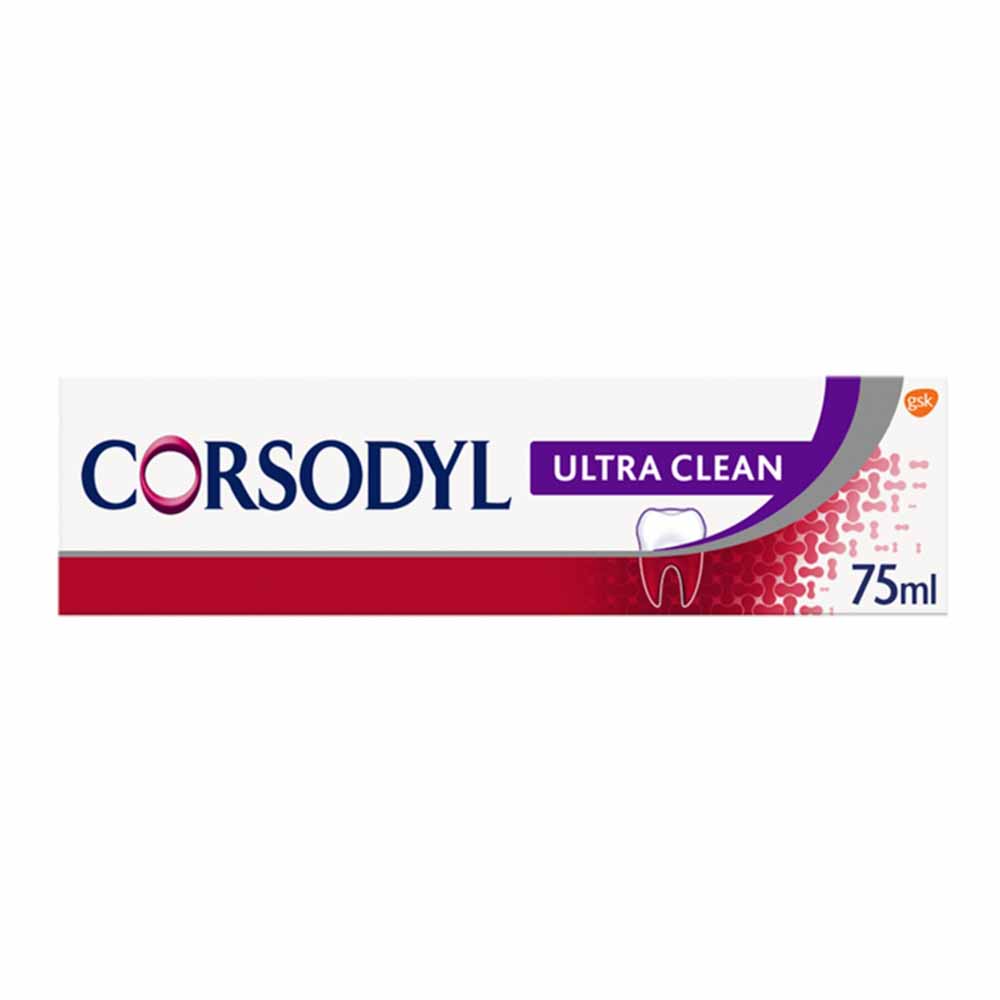Corsodyl Ultra Clean Toothpaste 75ml Image 2
