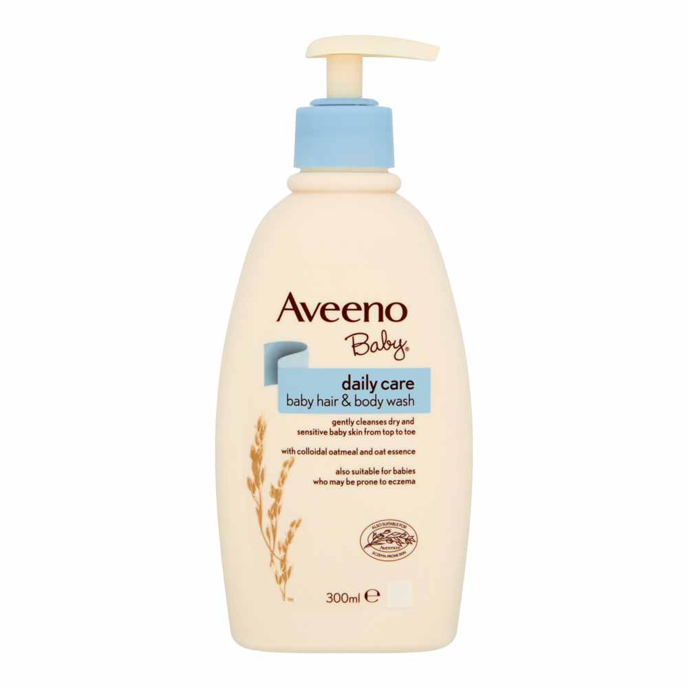 Aveeno Baby Hair and Body Wash 300ml Image 1