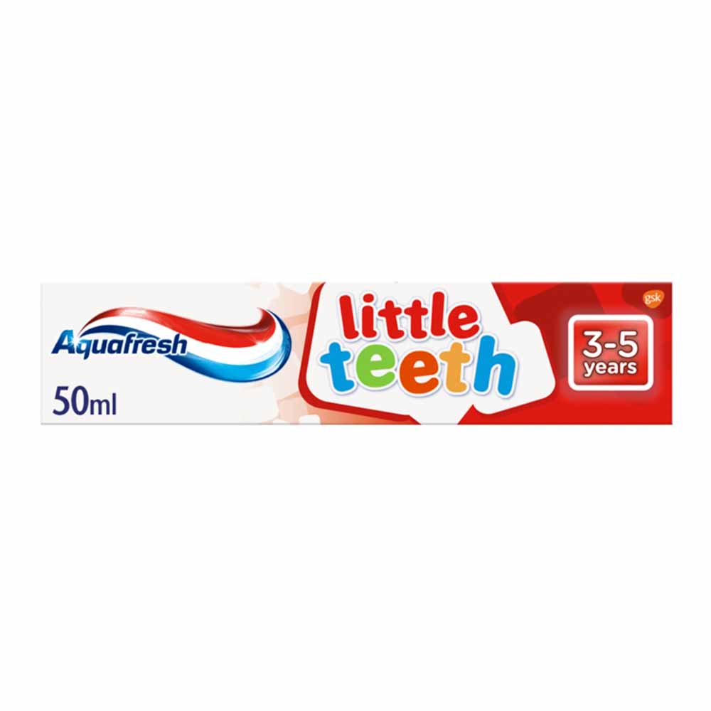 Aquafresh Little Teeth Kids Toothpaste 50ml Image 2