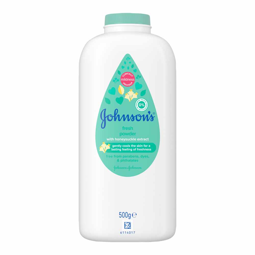 Johnson & Johnson Johnson's Baby Cooling Powder 500g  - wilko