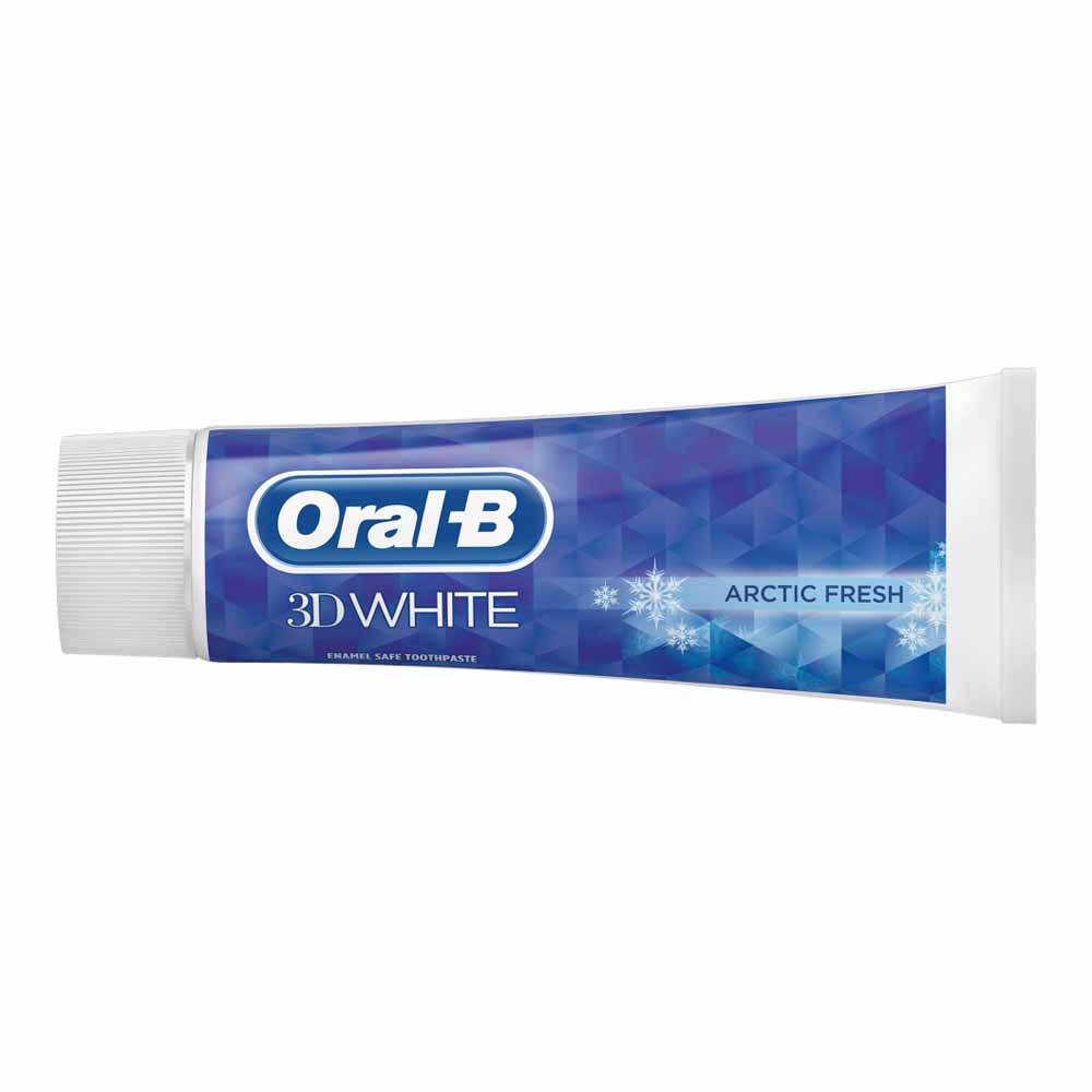 Oral-B 3D White Arctic Fresh Whitening Toothpaste 75ml Image 3