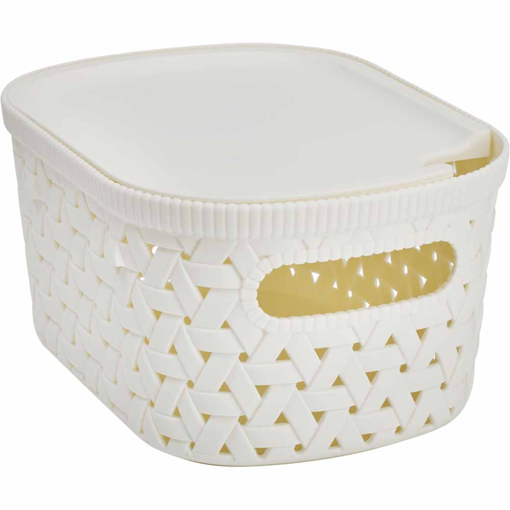 Wilko 2.3L Marshmallow XS Storage Basket Image 3