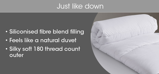 Just like down bedding