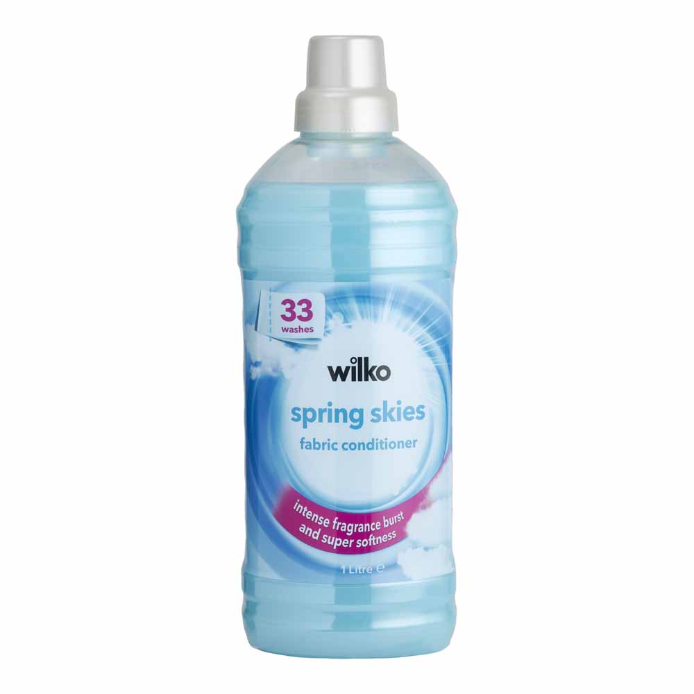 Wilko Blue Skies Fabric Conditioner 33 Washes 1L Image 1