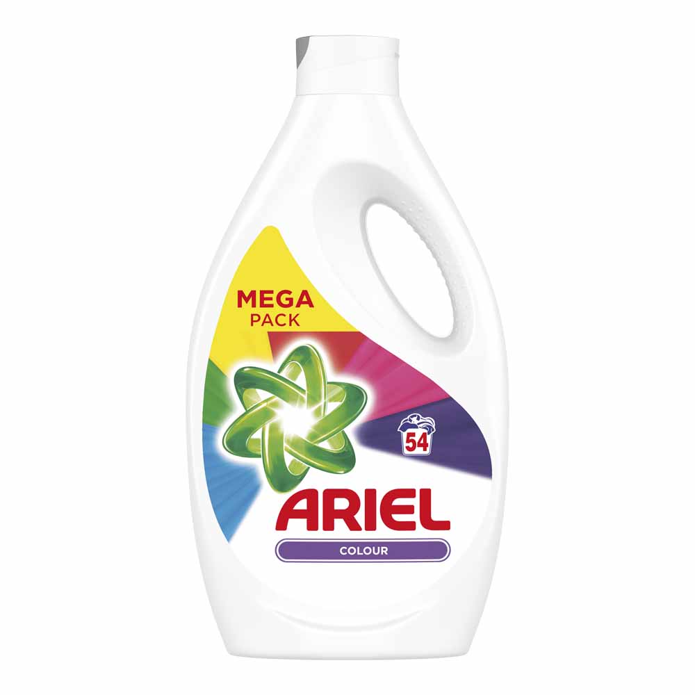 Ariel Colour Washing Liquid 54 Washes 1.89L Image 2