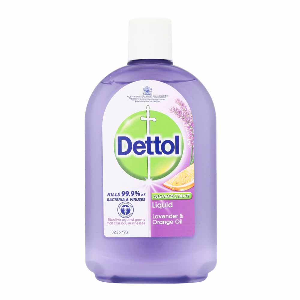 Dettol Lavender and Orange Oil Disinfectant 500ml Image 2