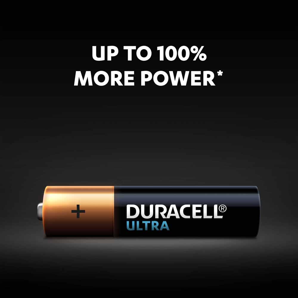 Duracell Ultra LR03 AAA 1.5V Alkaline Batteries 8 pack Wilko