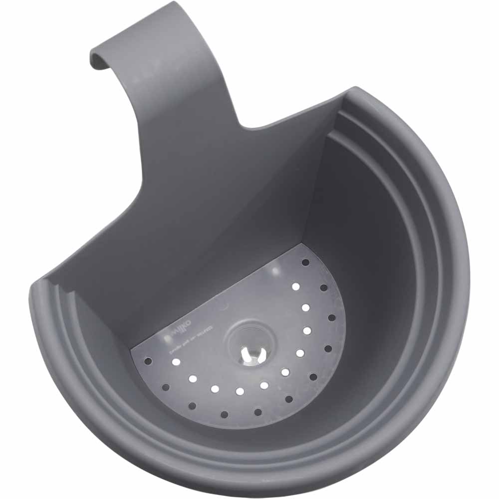 Wilko Black/Charcoal Hanging Plant Pot Wilko