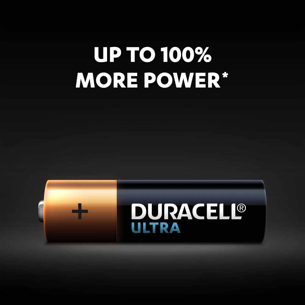 Duracell Ultra LR6 AA 1.5V Alkaline Batteries 4 pack Image 5