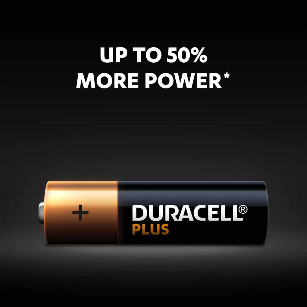 Duracell Plus LR6 AA 1.5V Alkaline Batteries 16 pack Wilko