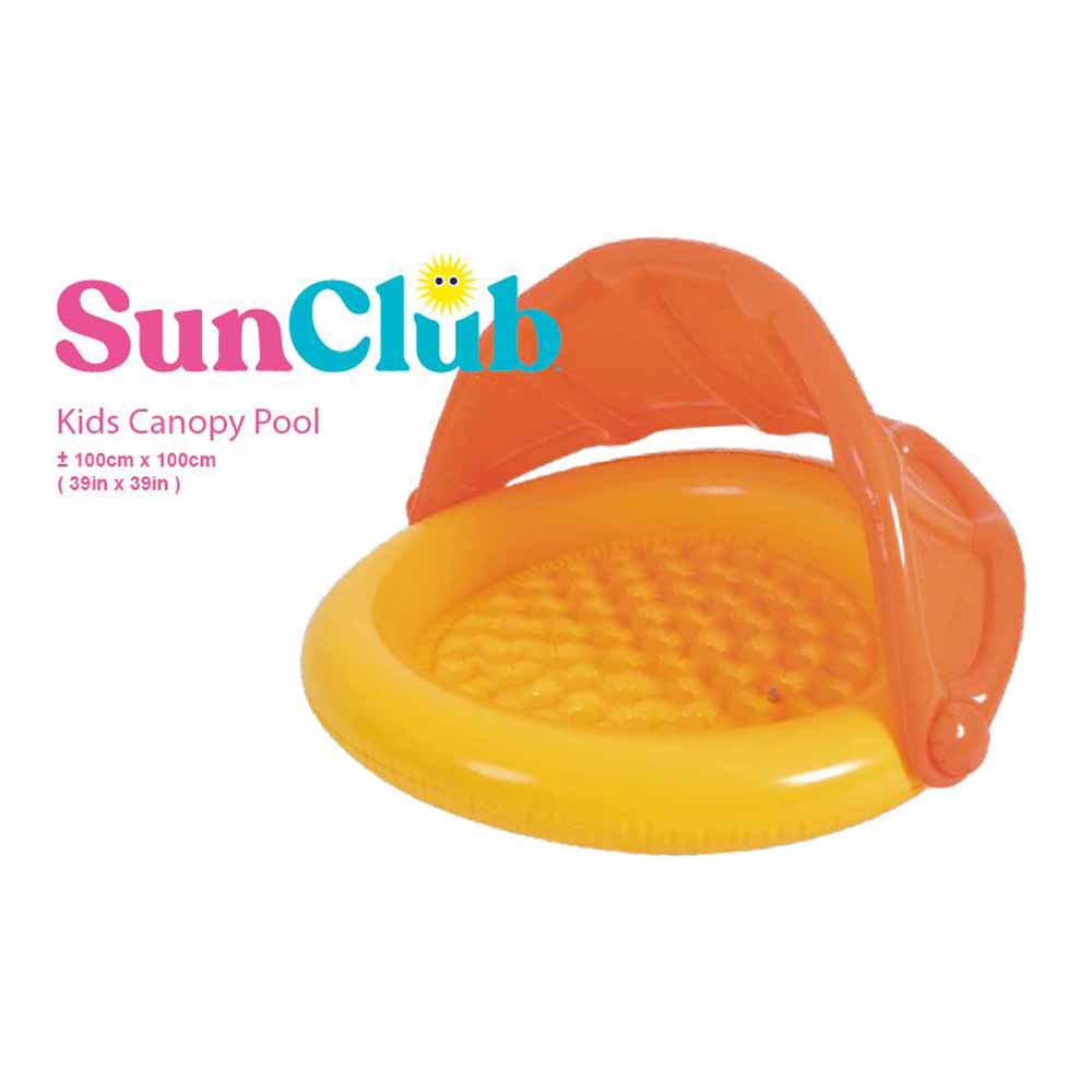 Sun Club Shaded Baby Pool Image