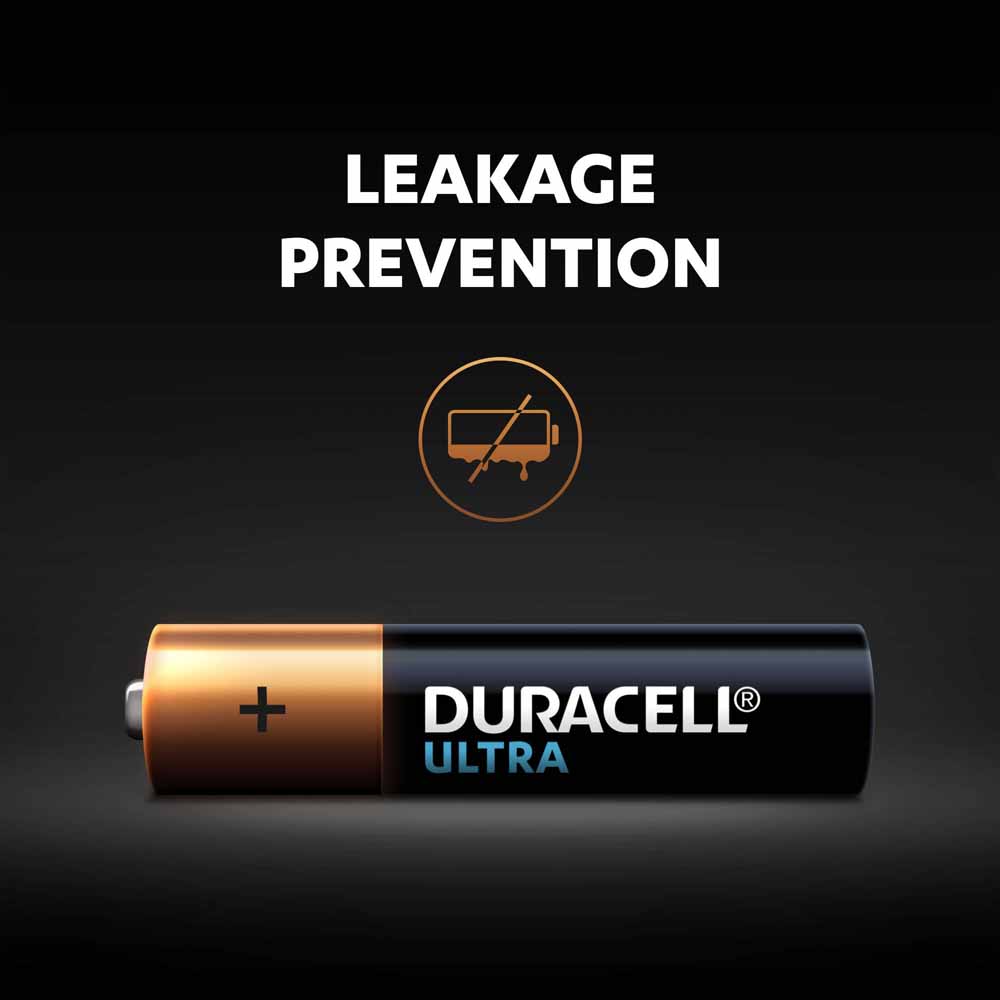 Duracell Ultra LR03 AAA 1.5V Alkaline Batteries 4 pack Image 5