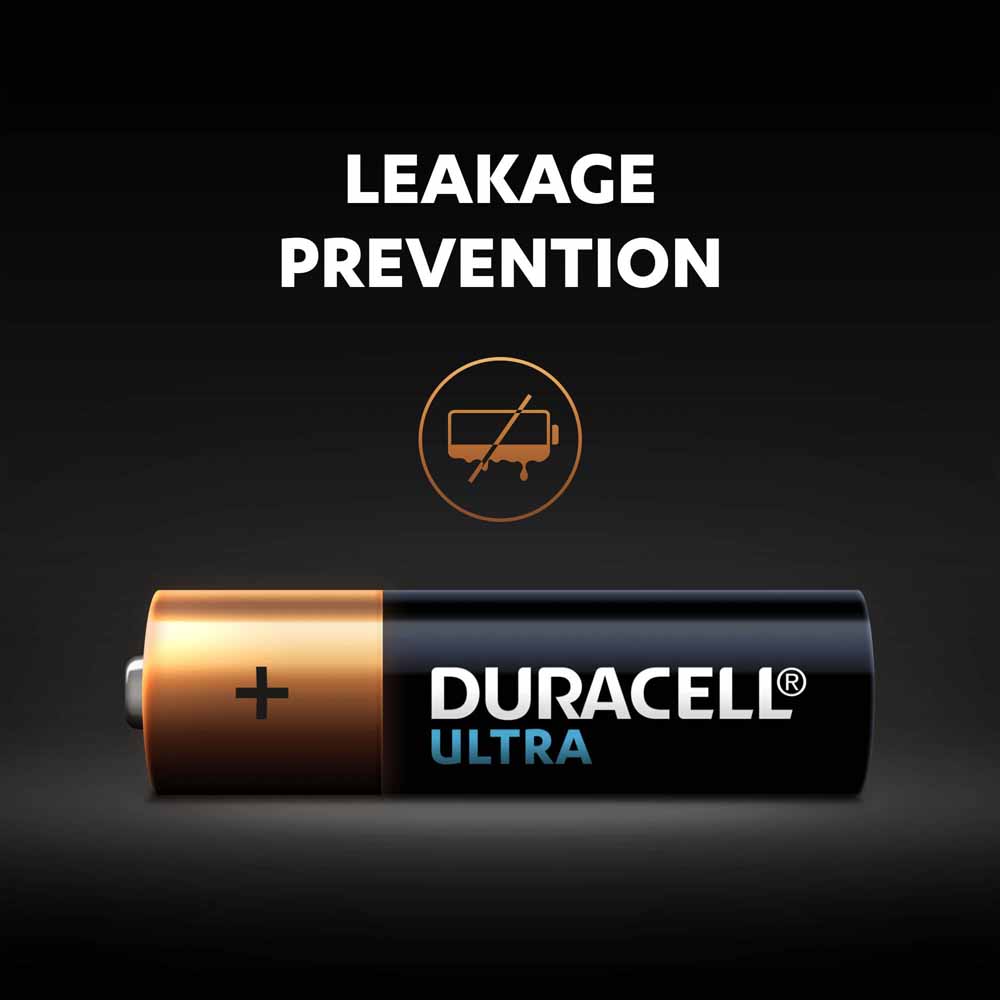 Duracell Ultra LR6 AA 1.5V Alkaline Batteries 4 pack Image 6
