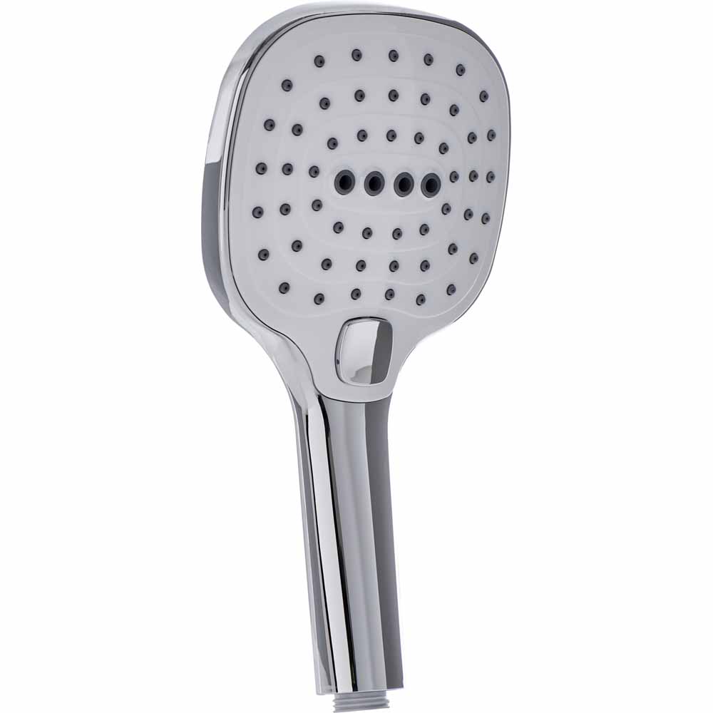 Wilko 3F Push Button Hand Shower Wilko
