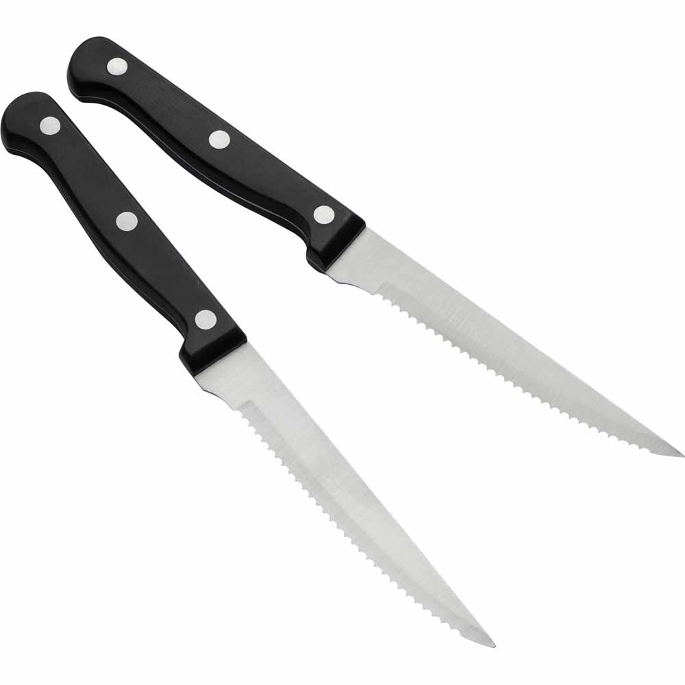 Wilko Steak Knives 2 Pack Wilko