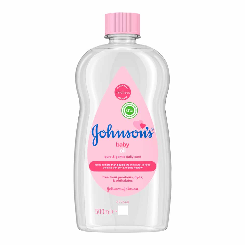 Johnson's Baby Oil 500ml Image 1