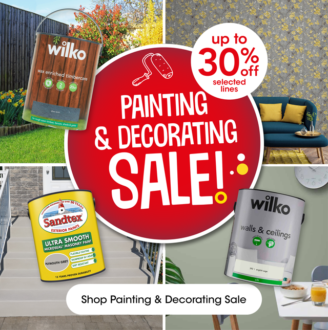 Painting & Decorating Sale