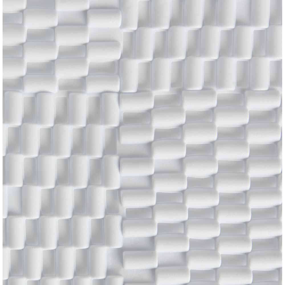 Wilko White Shower Mat Image 2