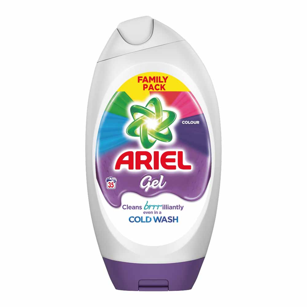 Ariel Colour Washing Gel 35 Washes 1.295L Image 2