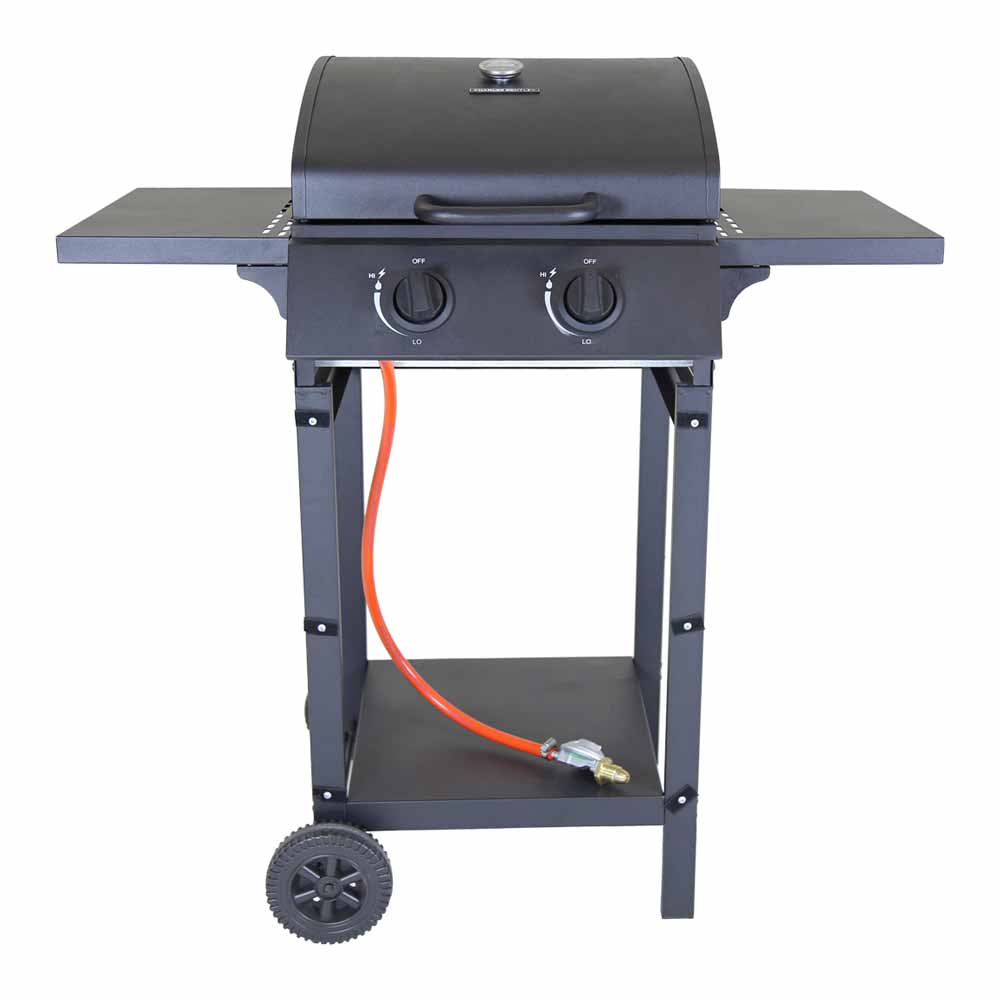 Charles Bentley Deluxe Auto Ignition 2 Burner Gas BBQ Black Image 7