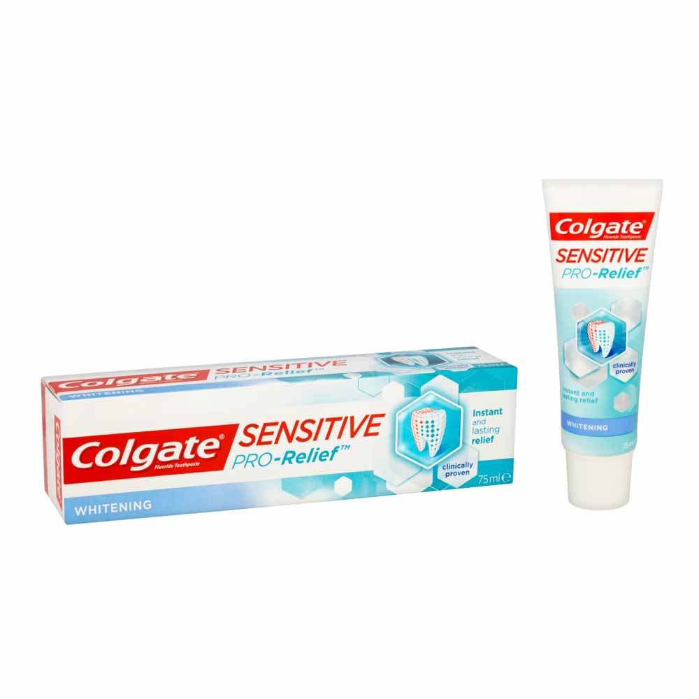 Colgate Sensitive Pro Relief and Whitening Toothpaste 75ml Image 2