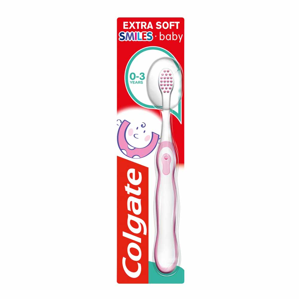 Colgate Extra Soft Kids' Toothbrush 0-3 years Image 1
