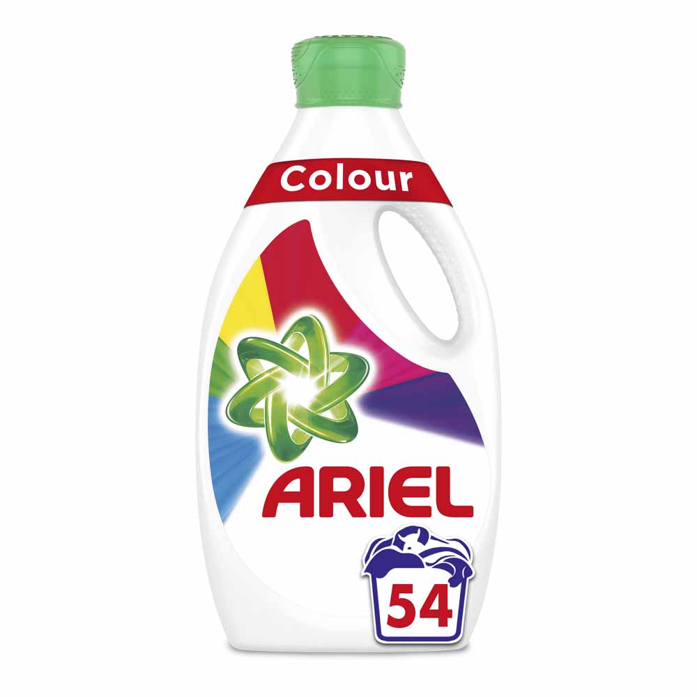 Ariel Colour Washing Liquid 54 Washes 1.89L Image 1
