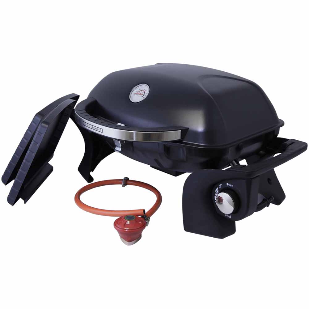 Charles Bentley Portable Gas BBQ Black Image 8