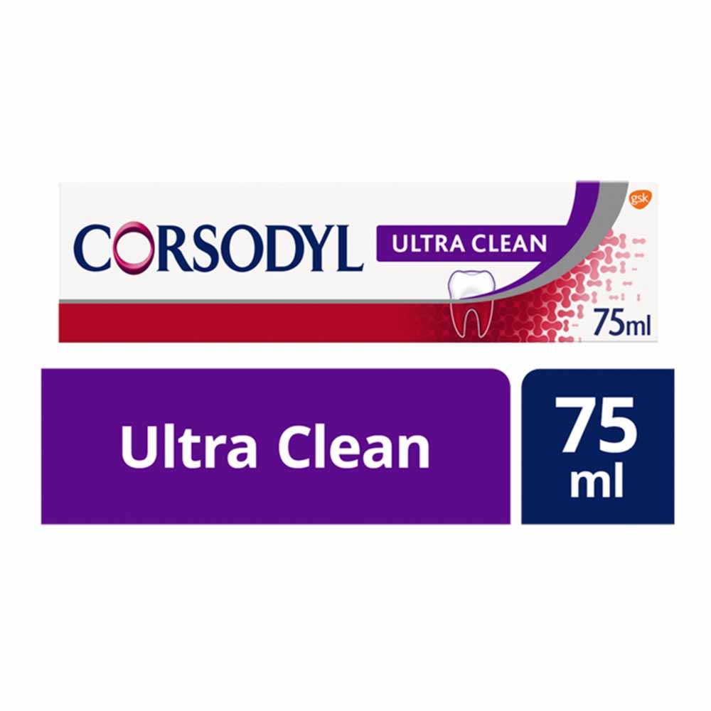Corsodyl Ultra Clean Toothpaste 75ml  - wilko