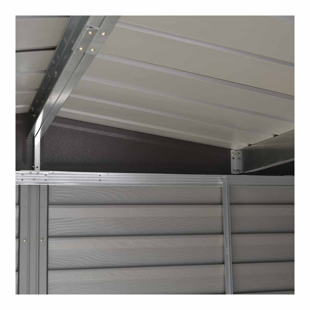 Rowlinson Woodvale Metal Pent Shed 6ft x 5ft Image 3