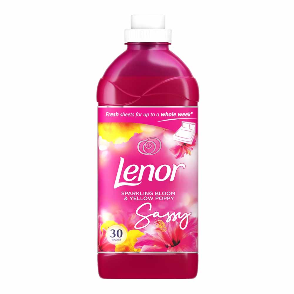 Lenor Fabric Conditioner Sparkling Bloom and Yellow 1.05L 30 Washes Image