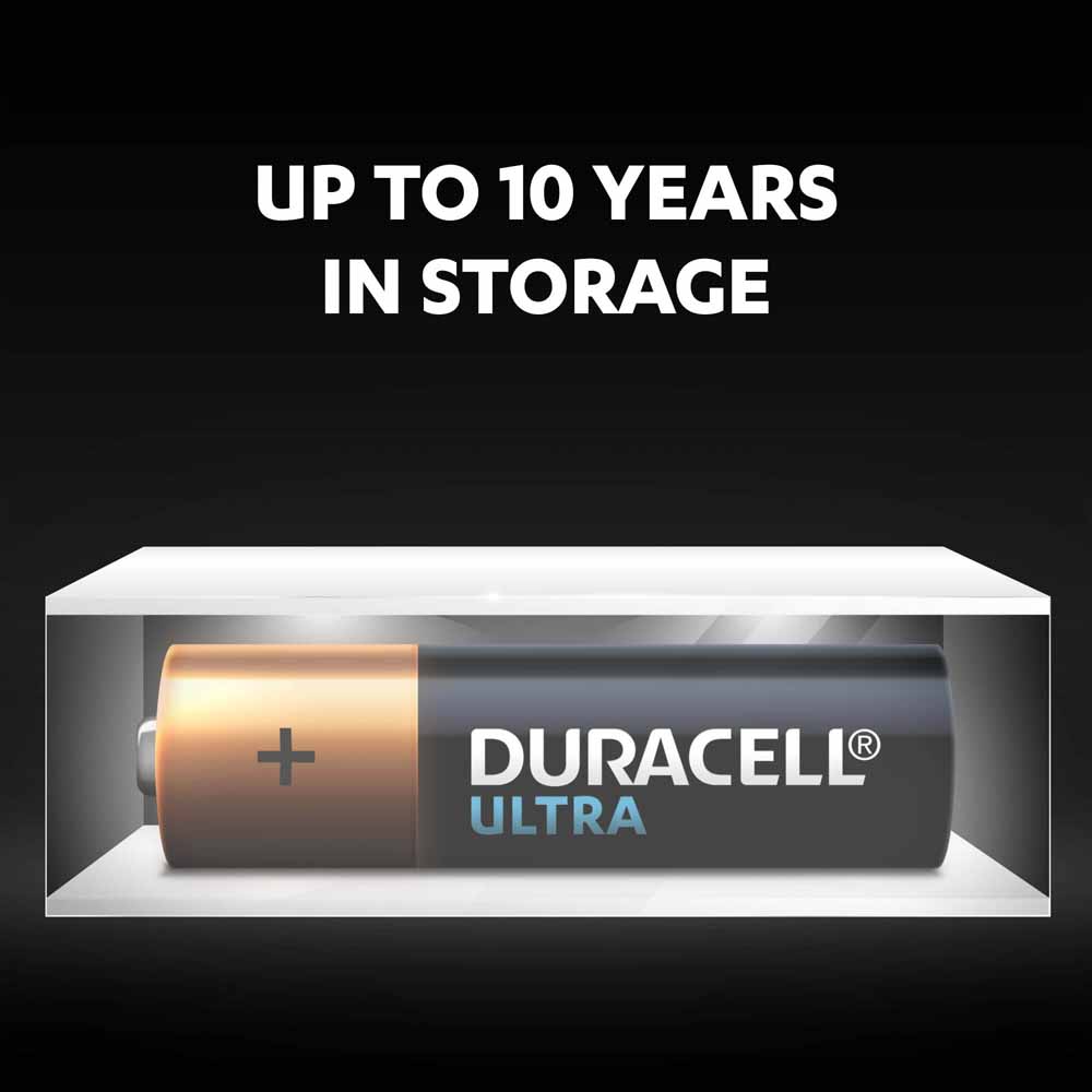 Duracell Ultra LR6 AA 1.5V Alkaline Batteries 4 pack Image 7