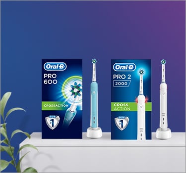 Oral B electric toothbrushes