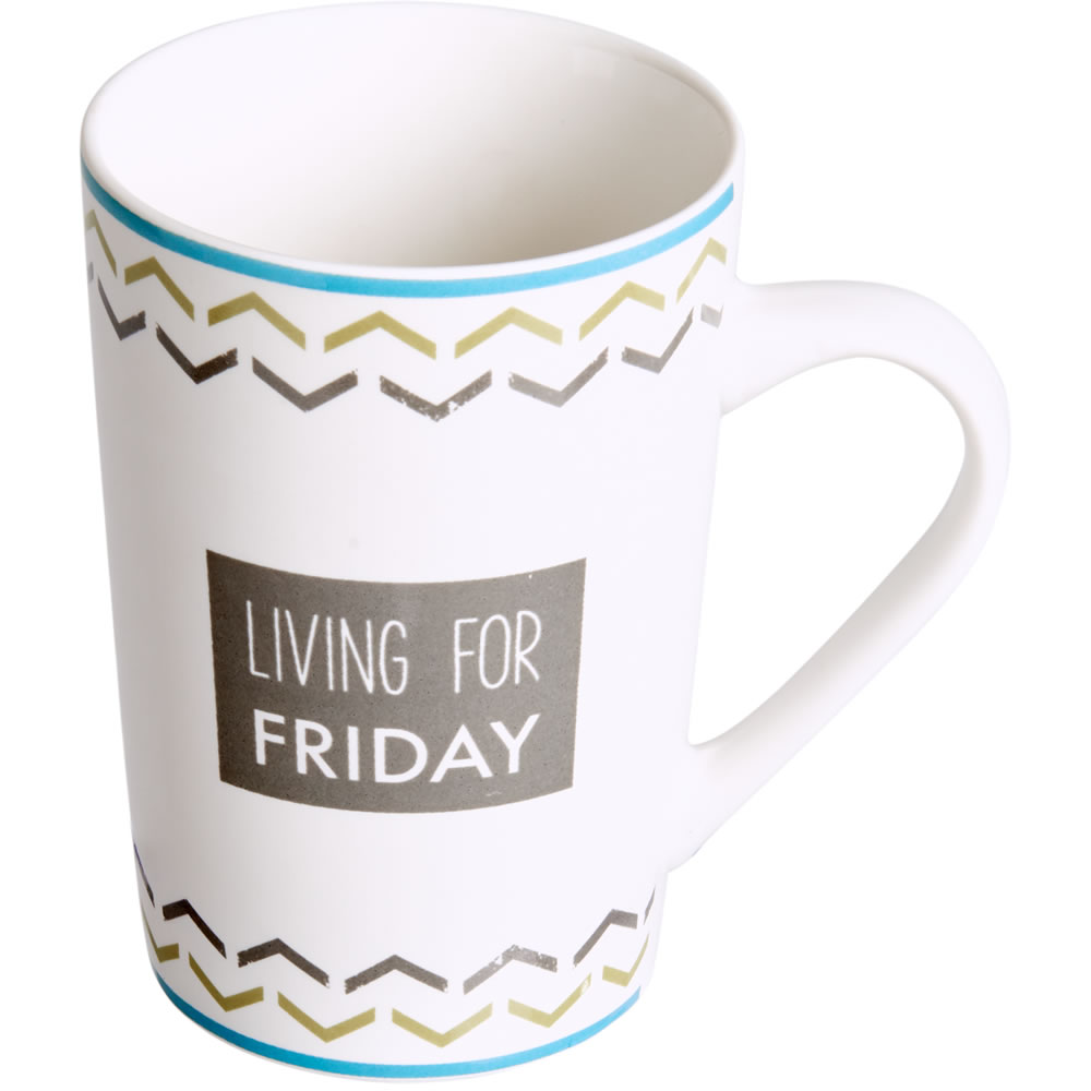 Wilko Living for Friday Mug 6 pack Wilko