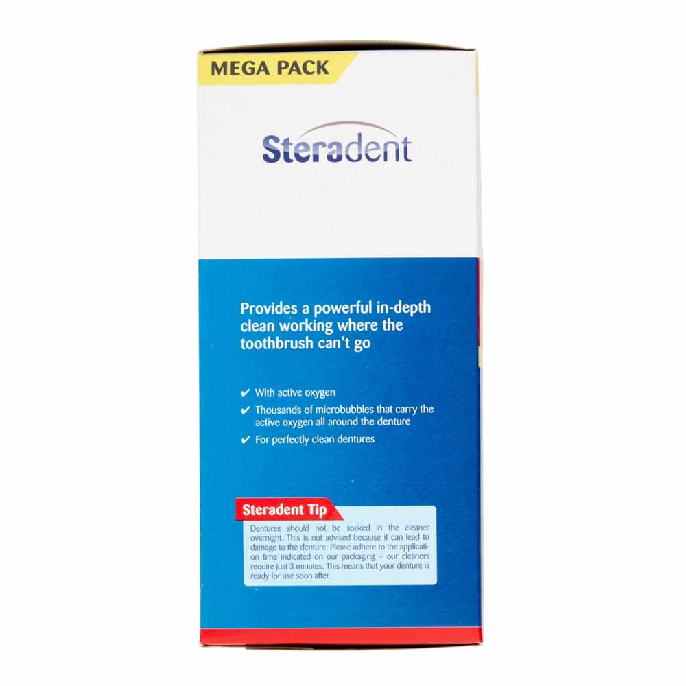 Steradent XL Pack 136 Tablets Image 3