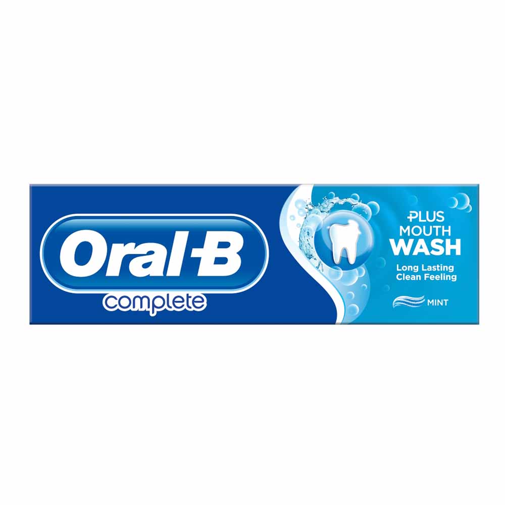 Oral-B Oral B Complete Refreshing Clean Toothpaste 75ml  - wilko