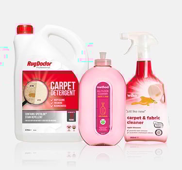 Carpet and floor cleaners