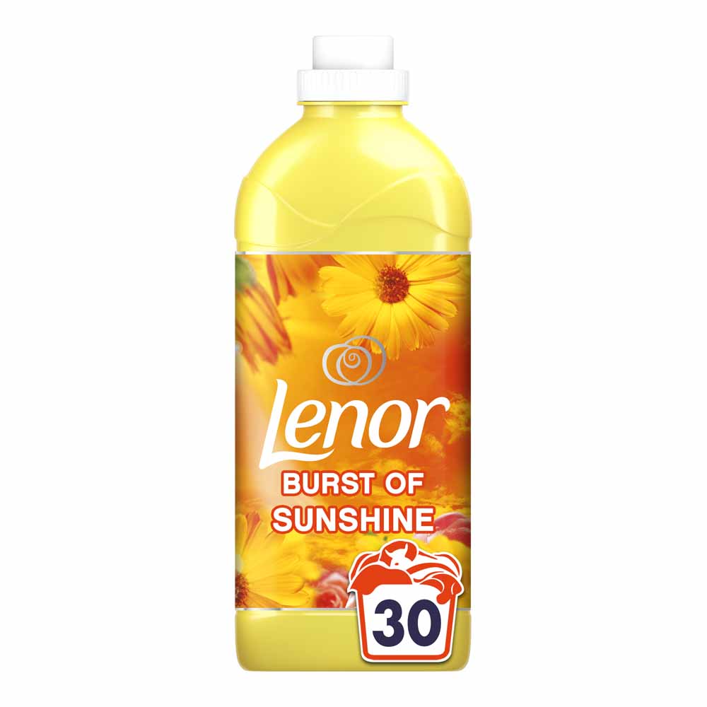 Lenor Burst of Sunshine Fabric Conditioner 30 Washes 1.05L Image 1