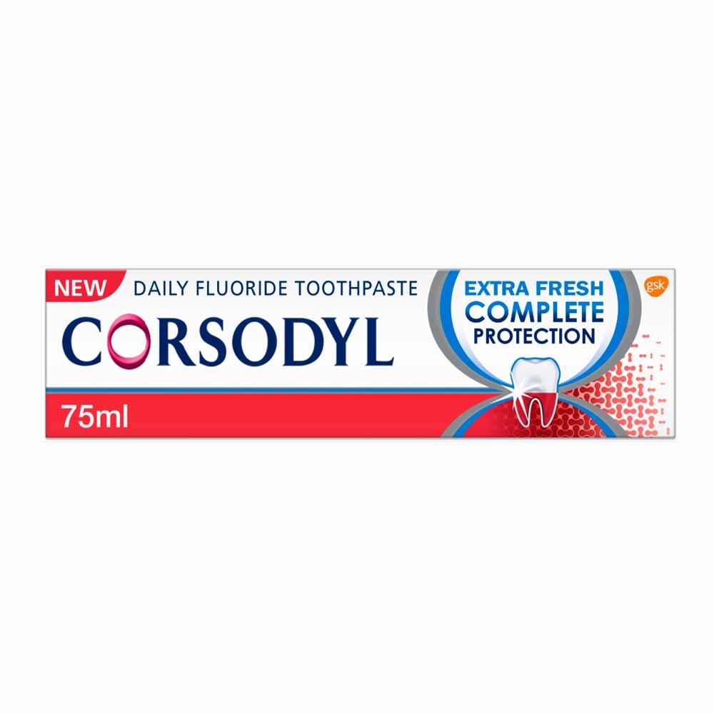 Corsodyl Complete Protection Toothpaste 75ml Wilko