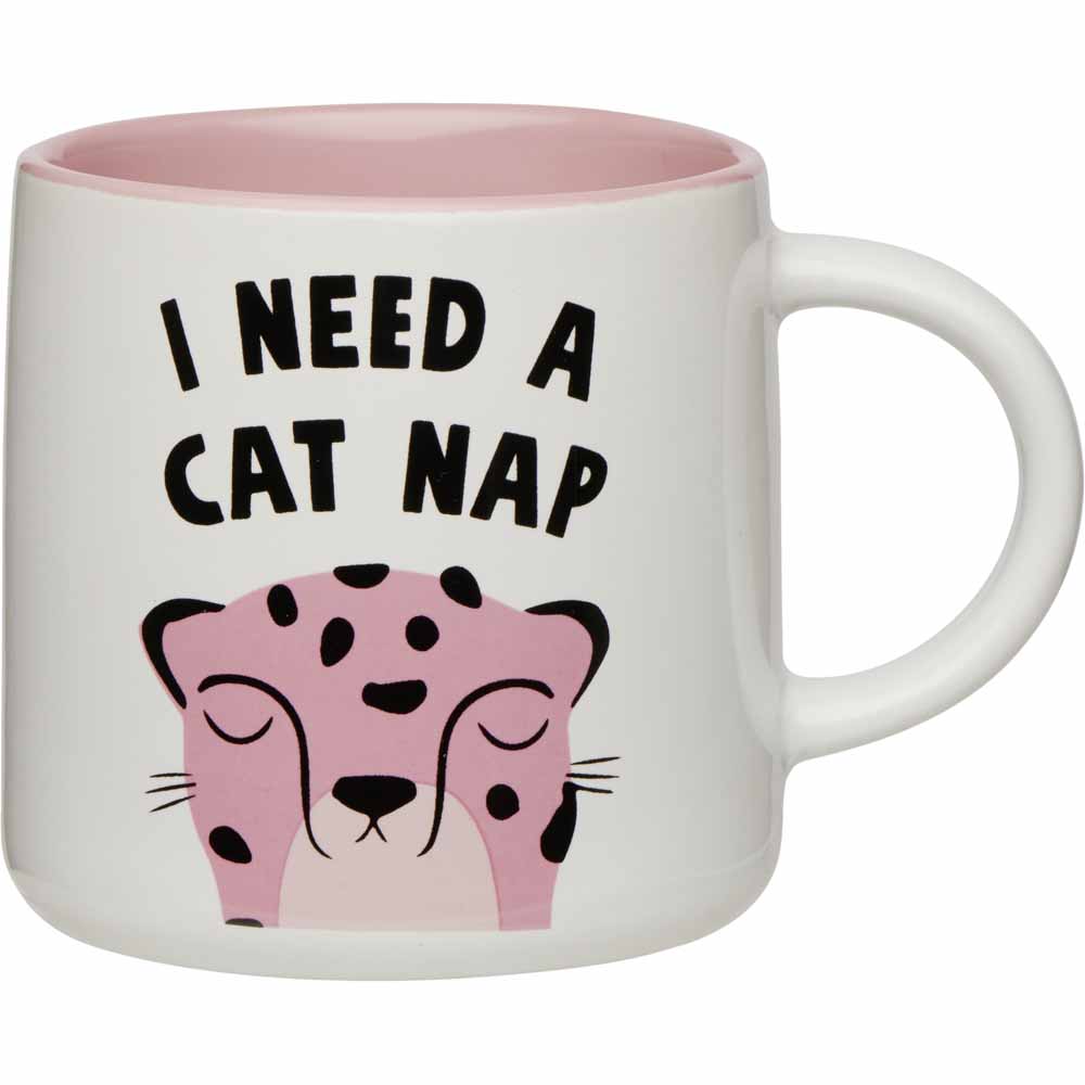 Wilko Cat Nap Mug Image 1