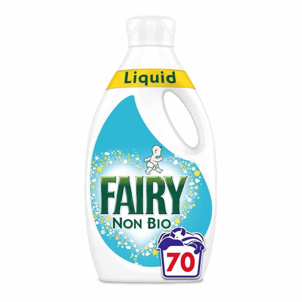 Fairy Non Bio Washing Liquid 2.45L 70 Washes Image