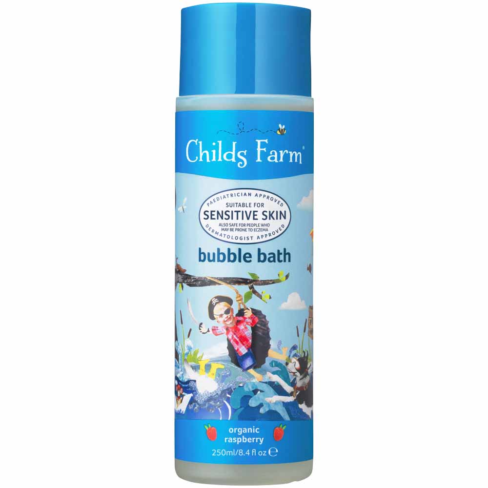 Childs Farm Bubble Bath Raspberry 250ml Image