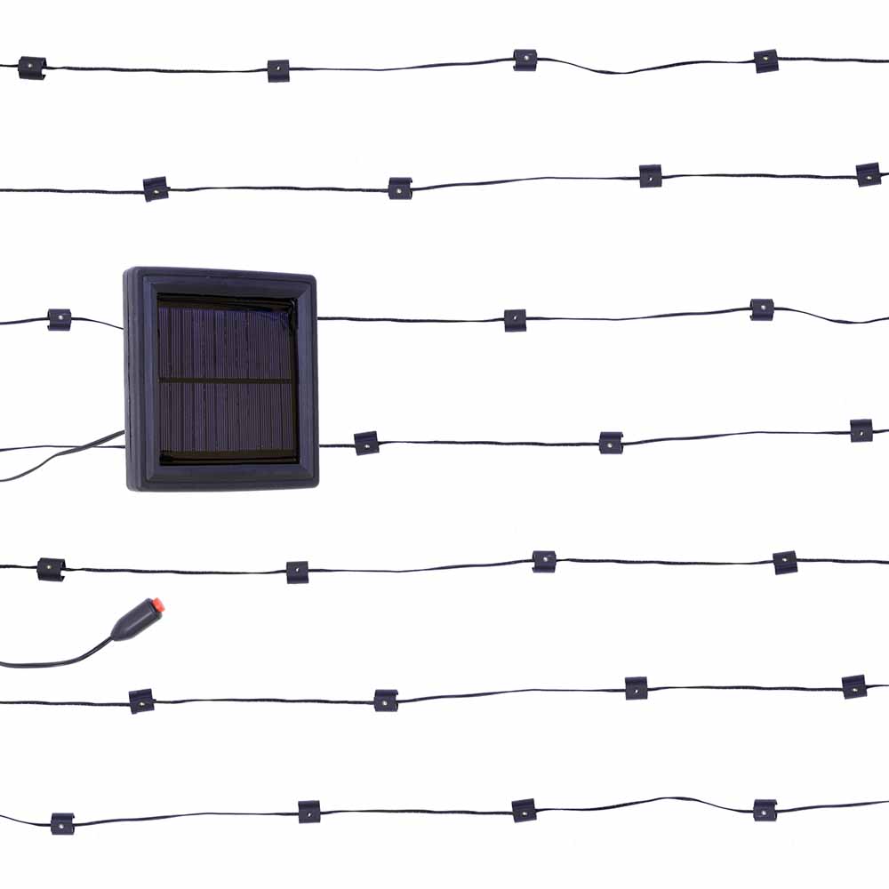 Charles Bentley Gazebo 60 x LED Solar Lights 4m Image 1