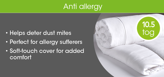 Anti allergy bedding