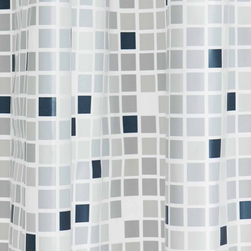Wilko Shower Curtain Mosaic Wilko