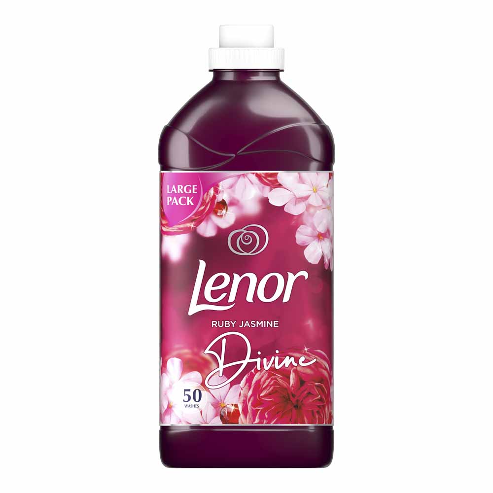 Lenor Fabric Conditioner Ruby Jasmine 1.75L 50 washes Image 2