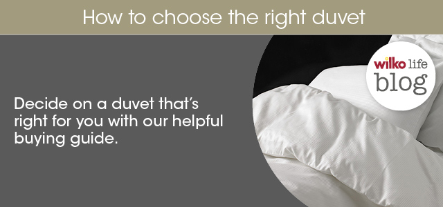 choose the right duvet