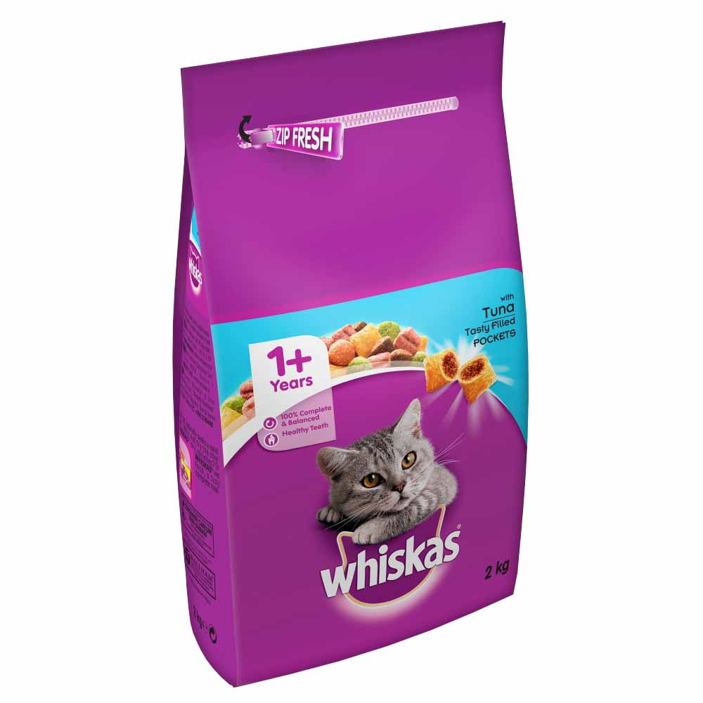 Whiskas Complete Dry Cat Food with Tuna 2kg Image 2